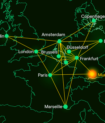Munich on Map