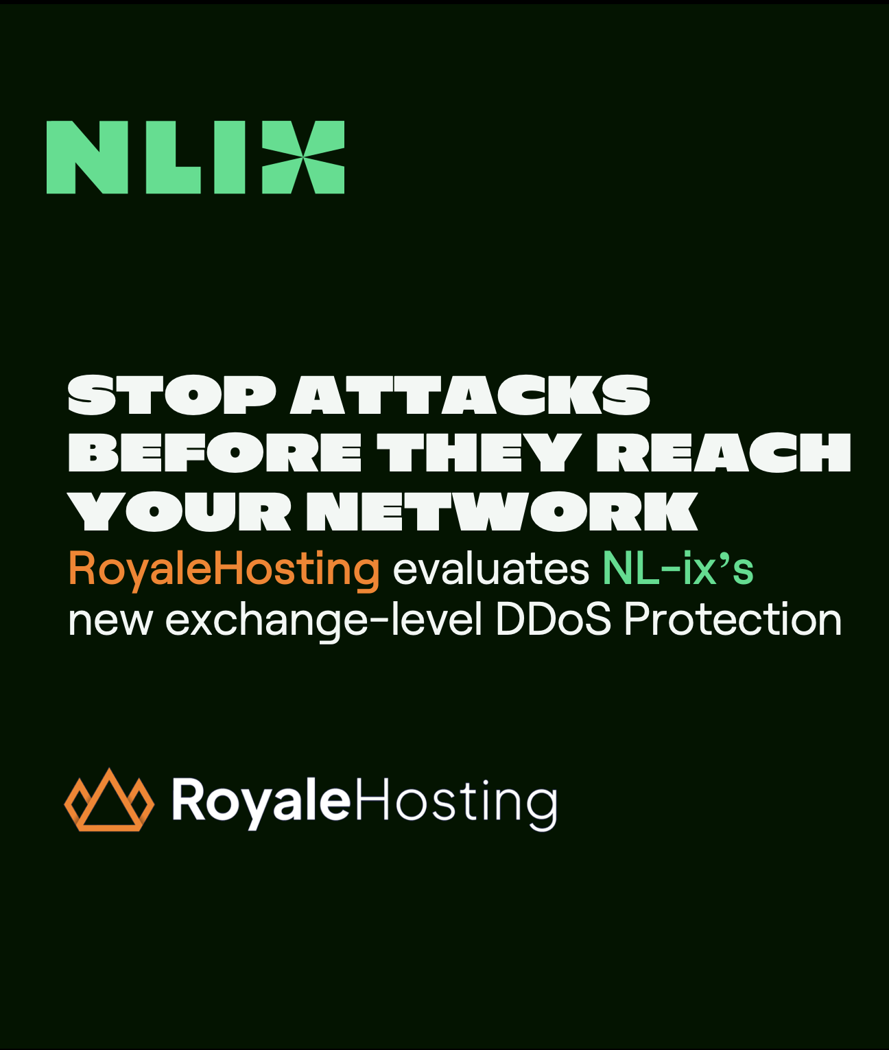 Stop attacks before they reach your network